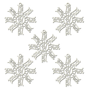 2021 Schneeflocke Weihnachtsdekoration