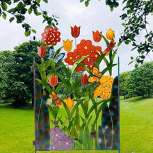 Laden Sie das Bild in den Galerie-Viewer, Kreative Blumen-Zaundekoration