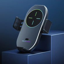 Laden Sie das Bild in den Galerie-Viewer, Drahtloses Magnetisches Autoladegerät &amp; Handyhalter