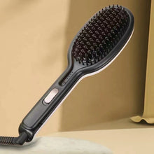 Laden Sie das Bild in den Galerie-Viewer, Haarglättungskamm mit negativen Ionen