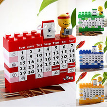Laden Sie das Bild in den Galerie-Viewer, Schöner Cartoon-Block-Puzzle-Kalender