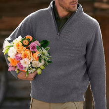 Laden Sie das Bild in den Galerie-Viewer, Lässiger Bequemer Dicker Pullover mit Reißverschluss