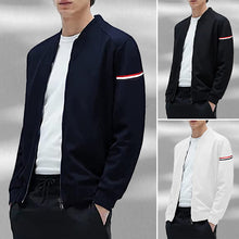 Laden Sie das Bild in den Galerie-Viewer, Stehkragen Jacke Baseball Jacke