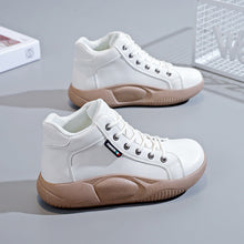 Laden Sie das Bild in den Galerie-Viewer, Damen High Top Freizeitschuhe mit dicken Sohlen