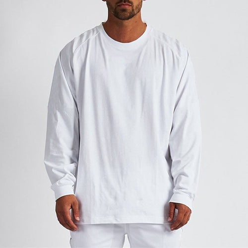Langärmliges Fitness-Sport-T-Shirt