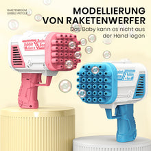 Laden Sie das Bild in den Galerie-Viewer, Verbesserte Seifenblasenmaschine mit bunten Lichtern