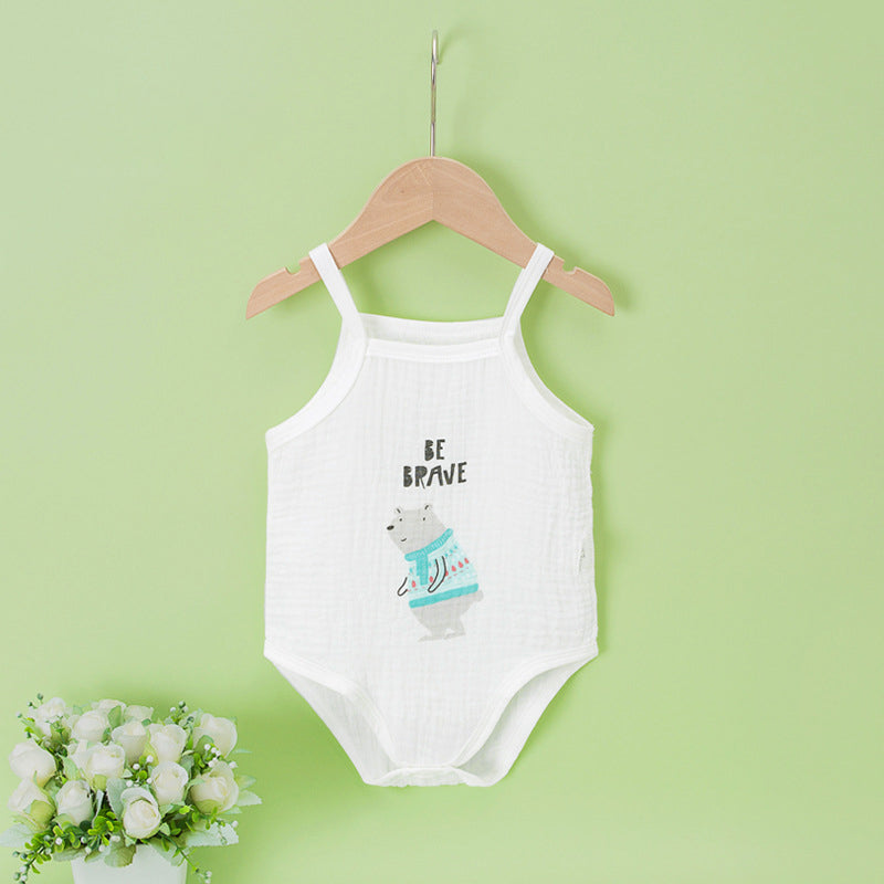 Sommer-Baby-Overall aus Baumwolle