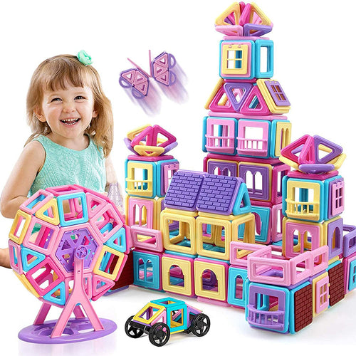 Makrone Farben Magnetbaustein Set