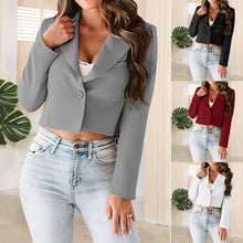 Laden Sie das Bild in den Galerie-Viewer, Einfarbiger Professioneller Anzug