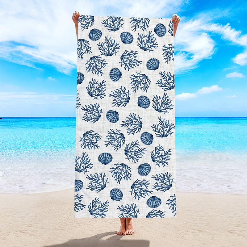 Bedrucktes Strandtuch