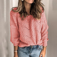 Laden Sie das Bild in den Galerie-Viewer, Weicher Pullover mit Rundhalsausschnitt