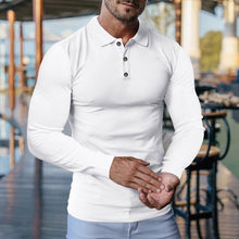 Laden Sie das Bild in den Galerie-Viewer, Stilvolles Sportshirt mit Revers
