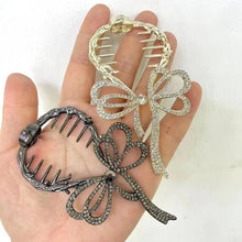 Laden Sie das Bild in den Galerie-Viewer, Bogenknoten leicht-Luxus-Haarspange