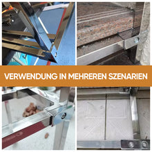 Laden Sie das Bild in den Galerie-Viewer, Verschiedene Formen von Vierkantrohrverbindern aus Edelstahl