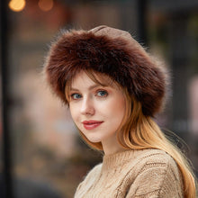 Laden Sie das Bild in den Galerie-Viewer, Winter Wärmehaltung Thermojurtenhut Fleecehut