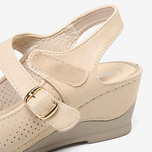 Klassische Lässige Sandalen Mit Fischmaul
