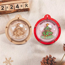 Laden Sie das Bild in den Galerie-Viewer, DIY Weihnachtsbaumschmuck aus Holz