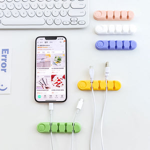 Silikon-Datenkabel-Organizer mit Bärenmuster