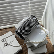 Laden Sie das Bild in den Galerie-Viewer, Glänzende kleine Zylindertasche