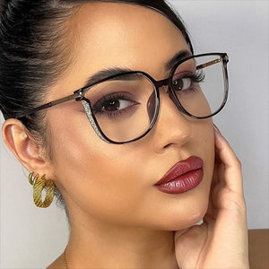 Glitzernde Diamanten Anti-Blaulicht-Brille