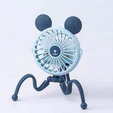 Laden Sie das Bild in den Galerie-Viewer, Tragbarer Wiederaufladbarer Ventilator für Babys