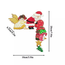 Laden Sie das Bild in den Galerie-Viewer, Weihnachtsmann Tür und Fensterrahmen dekorative Plaketten