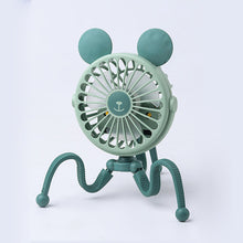 Laden Sie das Bild in den Galerie-Viewer, Tragbarer Wiederaufladbarer Ventilator für Babys