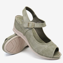 Laden Sie das Bild in den Galerie-Viewer, Klassische Lässige Sandalen Mit Fischmaul