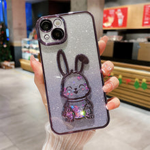 Laden Sie das Bild in den Galerie-Viewer, 3D-Kaninchen-Handyhülle für iPhone