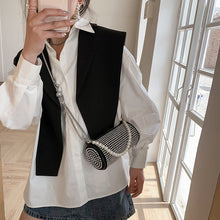 Laden Sie das Bild in den Galerie-Viewer, Glänzende kleine Zylindertasche