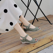 Laden Sie das Bild in den Galerie-Viewer, Klassische Lässige Sandalen Mit Fischmaul
