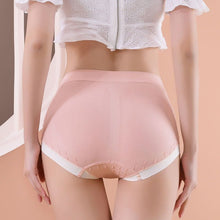 Laden Sie das Bild in den Galerie-Viewer, Baumwoll-Bügelhöschen mit mittlerer Leibhöhe für Damen