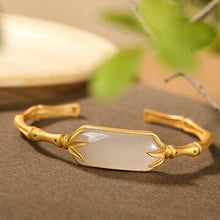 Laden Sie das Bild in den Galerie-Viewer, Elegantes antikes Bambusarmband