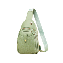 Laden Sie das Bild in den Galerie-Viewer, Kleiner Sling-Rucksack für Damen Leder