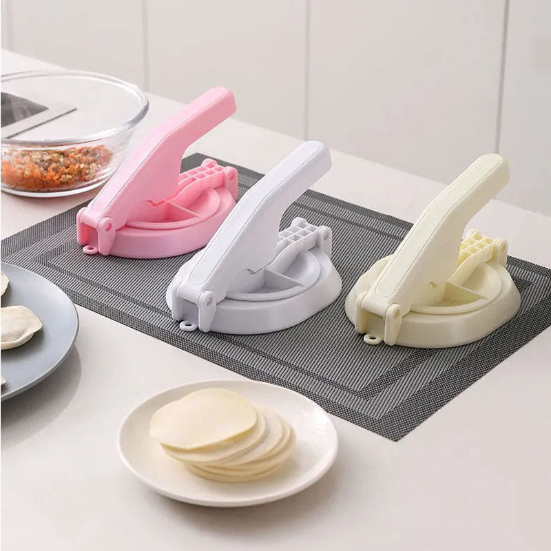 Knödelhaut Mehlpresse