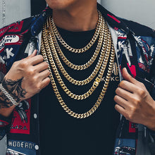 Laden Sie das Bild in den Galerie-Viewer, Hip-Hop-Halskette aus Titan