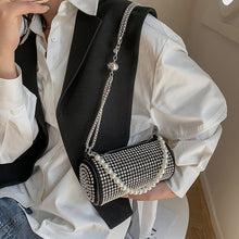 Laden Sie das Bild in den Galerie-Viewer, Glänzende kleine Zylindertasche