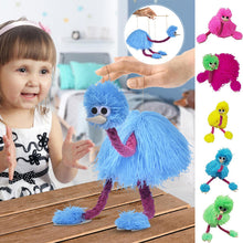 Laden Sie das Bild in den Galerie-Viewer, Straußenmarionetten Schnurpuppen