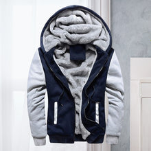 Laden Sie das Bild in den Galerie-Viewer, Kapuzenjacke aus Fleece mit Reißverschluss
