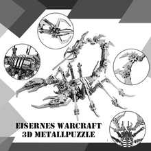 Laden Sie das Bild in den Galerie-Viewer, Eisernes Warcraft 3D Metallpuzzle