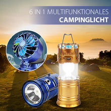 Laden Sie das Bild in den Galerie-Viewer, 6 in 1 multifunktionales Campinglicht
