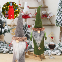 Laden Sie das Bild in den Galerie-Viewer, Weihnachten Weinflasche Deckel Tasche