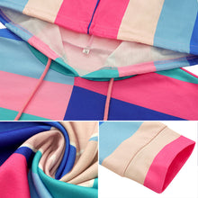 Laden Sie das Bild in den Galerie-Viewer, Lässig Gestreiftes 2-Teiliges Set