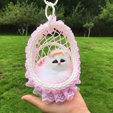 Laden Sie das Bild in den Galerie-Viewer, Simulierte Miauende Katze Blumenkorb Kinderspielzeug