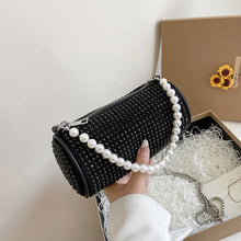 Laden Sie das Bild in den Galerie-Viewer, Glänzende kleine Zylindertasche