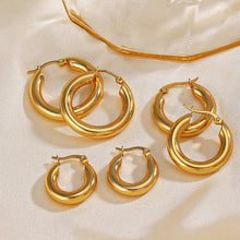 Laden Sie das Bild in den Galerie-Viewer, Reif-Ohrringe