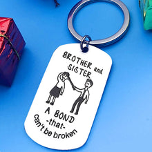 Laden Sie das Bild in den Galerie-Viewer, Bruder und Schwester - Lustiger Schlüsselanhänger