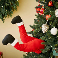 Laden Sie das Bild in den Galerie-Viewer, Weihnachtsmann-Beine-Dekoration