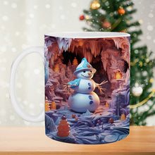 Laden Sie das Bild in den Galerie-Viewer, Weihnachtliche 3D-Tasse aus Keramik