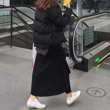 Laden Sie das Bild in den Galerie-Viewer, Unregelmäßiger Zweiteiliger Verdickter Rock für Damen